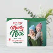 サンタク親愛リおもしろいスマスカード シーズンカード (スタンド正面)