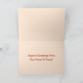 サンタク親愛リスマスカード シーズンカード (内部)