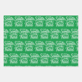 サンタク親愛リスマスラッピング紙 ラッピングペーパーシート (正面3)