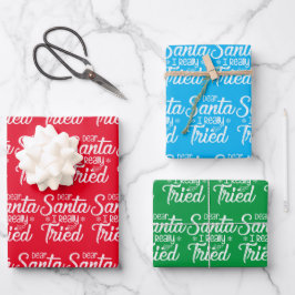 サンタク親愛リスマスラッピング紙 ラッピングペーパーシート