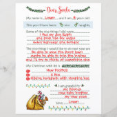 サンタク親愛リスマスレター文房具 (正面)