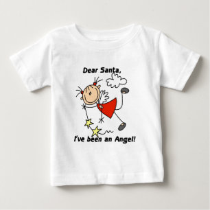 サンタク親愛リスマスTシャツとギフト ベビーTシャツ