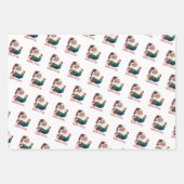 サンタク読ロー禁止の本 ラッピングペーパーシート (正面2)