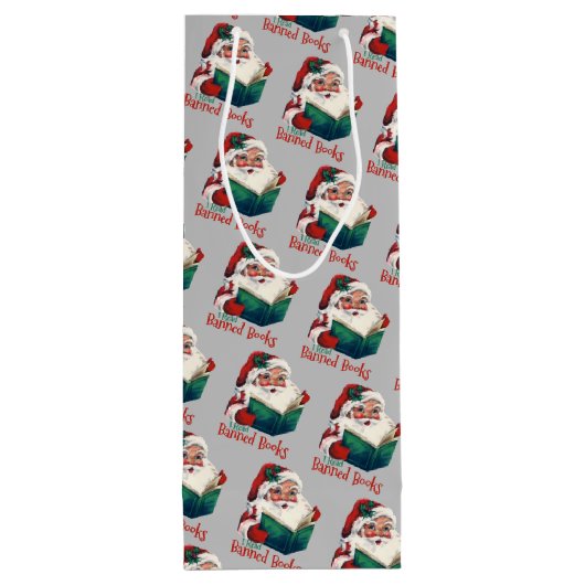 サンタク読ロー禁止の本 ワインギフトバッグ (裏面)