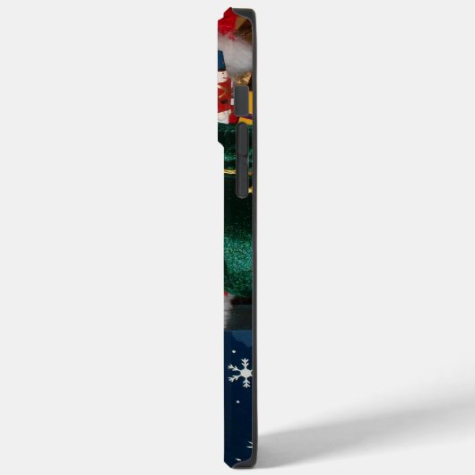 サンタク飾ロースクリスマスアートプリント/デザイン Case-Mate iPhoneケース (裏面 / 左)