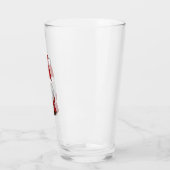 サンタグノームビールグラス タンブラーグラス (左)