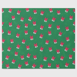 サンタグローブASL I Love Youラッピングペーパー ラッピングペーパー