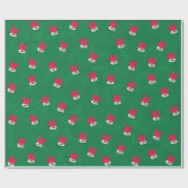 サンタグローブASL I Love Youラッピングペーパー ラッピングペーパー (フラット)