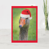 サンタグースホリデーおもしろいクリスマスカード シーズンカード (正面)