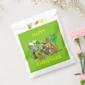 サンタコアラオーストラリアクリスマスフェイスバッグ フェイバーバッグ (封をした状態)