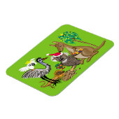 サンタコアラオーストラリアクリスマス マグネット (左側)