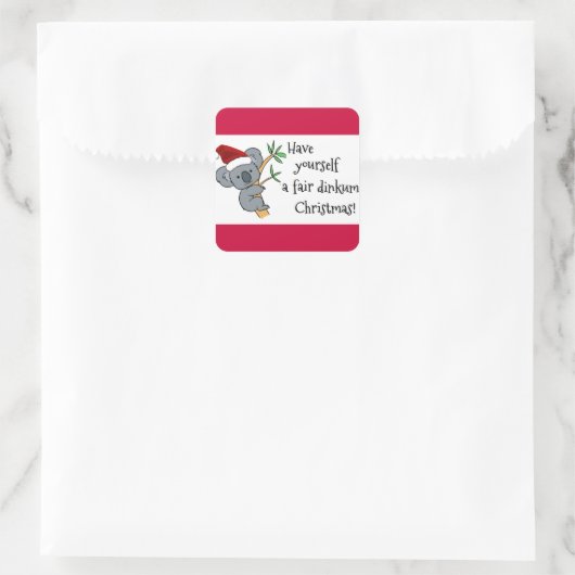 サンタコアラ – フェアディンカム スクエアシール (バッグ)