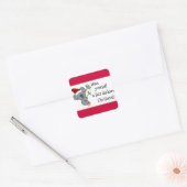 サンタコアラ – フェアディンカム スクエアシール (封筒)