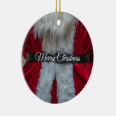 サンタコスチュームクリスマスツリーオーナメント セラミックオーナメント (右)