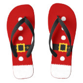 サンタコスチューム小妖精や小人クリスマス ビーチサンダル (フットベッド)