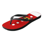 サンタコスチューム小妖精や小人クリスマス ビーチサンダル (アングル)