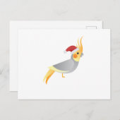 サンタコッカテイルクリスおもしろいマス シーズンポストカード (正面/裏面)