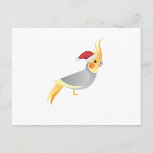 サンタコッカテイルクリスおもしろいマス シーズンポストカード (正面)