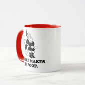 サンタコーおもしろいヒースクリスマス マグカップ (正面左)