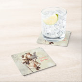 サンタコースター スクエアペーパーコースター (インサイチュ)