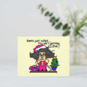 サンタコール シーズンポストカード (スタンド正面)