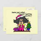 サンタコール シーズンポストカード (正面/裏面)