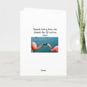 サンタサイケデリックグリーティングカード シーズンカード (裏面)