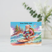 サンタサイケデリックサーフィンの海 シーズンポストカード (スタンド正面)