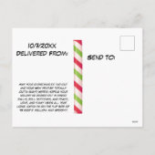 サンタサイケデリックサーフィンの海 シーズンポストカード (裏面)