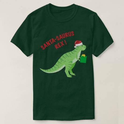 サンタサウラスレックス1 Tシャツ (デザイン正面)