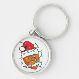 サンタサッカースポーツボールメンズボーイズクリスマスクリスマス キーホルダー