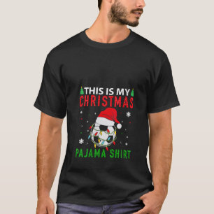 サンタサッカーボールスポーツクリスマスサッカー選手B Tシャツ