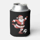 サンタサッカー遊のクリスマススポーツ 缶クーラー (缶正面)