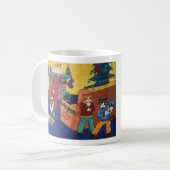 サンタサプライズ コーヒーマグカップ (正面左)