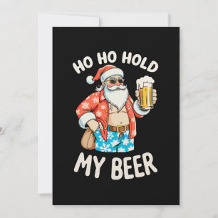 サンタサングラス 俺のビールを持ってて クリスマス 招待状
