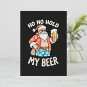 サンタサングラス 俺のビールを持ってて クリスマス 招待状 (スタンド正面)