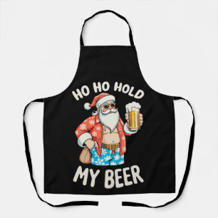 サンタサングラス 俺のビールを持ってろ クリスマス エプロン