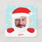 サンタサーカスタムビス写真 スクエア名刺 (正面)