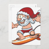 サンタサーフィン シーズンポストカード (正面/裏面)