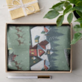 サンタザザースライラッピング紙 薄葉紙 (ギフト)