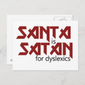 サンタザタン シーズンポストカード (正面/裏面)