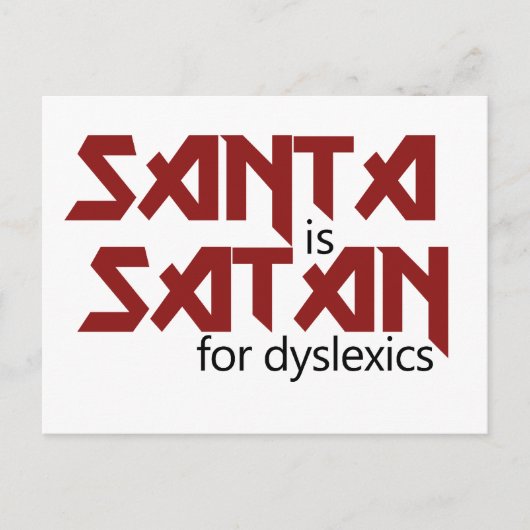 サンタザタン シーズンポストカード (正面)