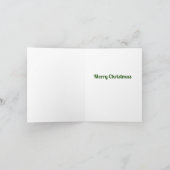 サンタシおもしろいョーかわいいクリスマス カード (内部)