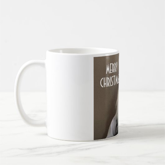 「サンタシェフ」クリスマスマグカップ コーヒーマグカップ (左)