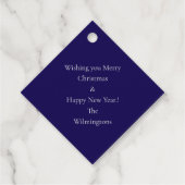 サンタシグティンクリスマスギフトラベル フェイバータグ (裏面)