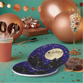 サンタシグティンクリスマスパーティー紙プレート ペーパープレート