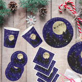 サンタシグティンクリスマスパーティー紙プレート ペーパープレート