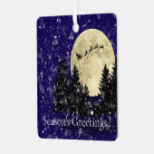 サンタシグティンクリスマスフォトツリーオーナメント メタルオーナメント (正面左)