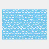 サンタシャークの写真 ラッピングペーパーシート (正面3)