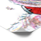 サンタシュナウザーキャンバスプリント ポスター (角)